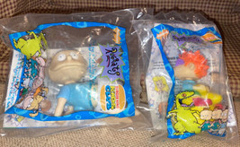 2 Burger King Kids Club Vintage 1998 Toys- Rugrats Reptar and Tommy- Nickelodeon - $10.40