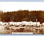 RPPC Indiano Totem IN Village Albert Bay British Columbia BC Canada Post... - £27.31 GBP