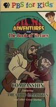Abenteuer Von The Book Of Tugenden: Mitgefühl Zeigt Androcles &amp; Lion-Vhs - £26.38 GBP