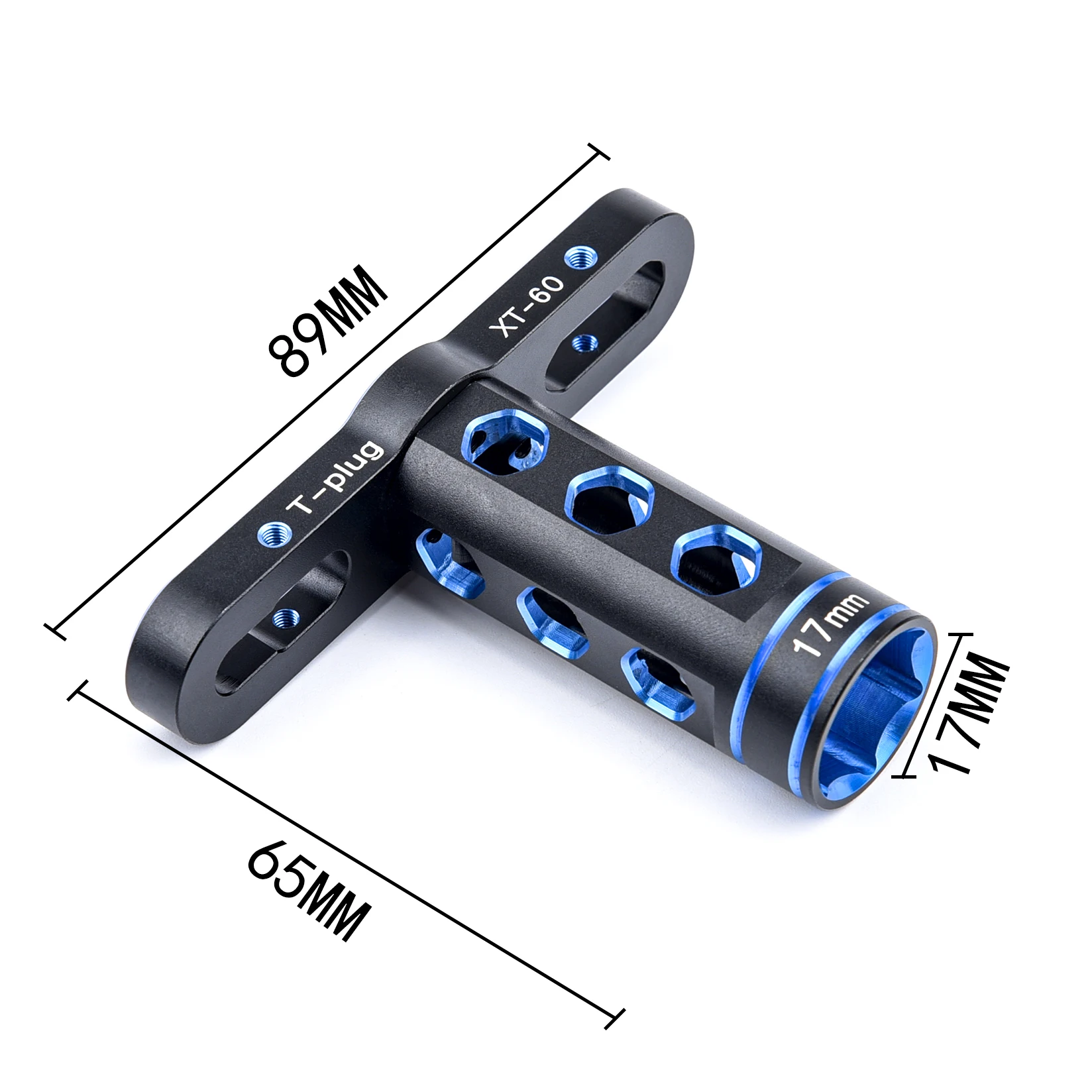 Sporting Aluminum Alloy Metal 17MM Wheel Hex Wrench Tool for 1/8 Off-Road RC Car - £23.41 GBP