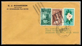 1967 US Cover - Saint Petersburg, Florida to Dearborn Heights, Michigan P9 - £1.54 GBP