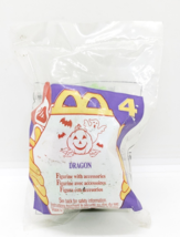 McDonald&#39;s 1996 Halloween #4 Dragon Happy Meal Toy Figurine W/ Accessories - $8.90