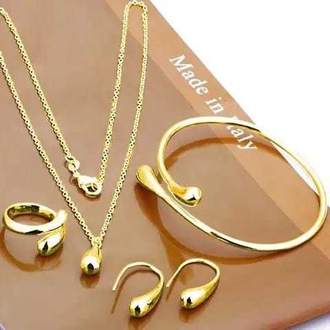 4 pieces necklace  Christmas gift set.