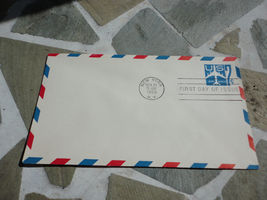 1958 7 cents Air Mail First Day Issue Envelope New York NY - £1.99 GBP