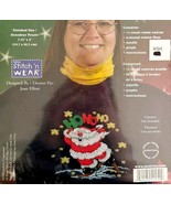 JanLynn Ho Ho Ho Santa Christmas Design New Vintage 2002 Crafts 140-250 E80 - $41.01 CAD