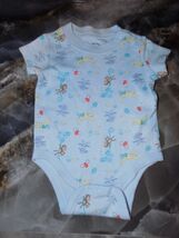 Circo Light Blue Jungle Animals Snap Tee Size NB - $183.92 MXN