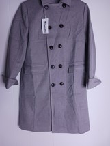 CharmWM Grey Med Length Coat Women&#39;s Size M NEW - $655.87 MXN