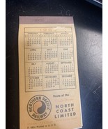 Northern Pacific Railway 1967 Calendar &amp; Notebook Unused Vista Dome Route - $189.87 MXN