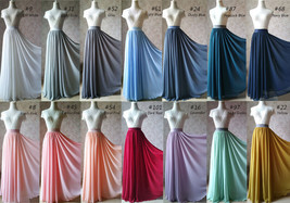 Two Piece Bridesmaid Dress Chiffon Skirt Sleeveless Crop Lace Top Plus Size image 10