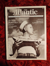 ATLANTIC magazine January 1983 Charles Dickinson Hans Koning Janet Morgan - £9.02 GBP
