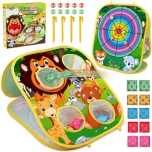 Animal Bean Bag Toss Game Toy Outdoor Toss Game, Family Party Party Supplies For - £34.92 GBP