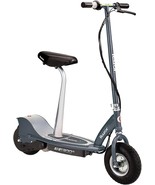 Razor E300S Ride-On 24V Motorized High Power Electric Scooter w/Seat: Gray - $444.44