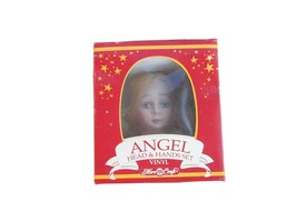 Fibre Craft 1991 Angel Doll Head in Box For making Tree Topper Vintage  - $10.00