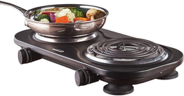 Appliances TS-361BK 1,500-Watt Double Electric Burner Other Kitchen A - $1,783.80 MXN