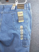 Wrangler Vintage Blue Carpenter Jeans Mens Size 48 X 32 Work Pant Constr... - £26.57 GBP