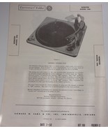 Vintage PhotoFact Webster Model 346  Instructions 1950 - $10.95 CAD