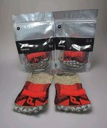 Pedestal 2.5 Barefoot Training Socks Grey &amp; Red Size XS (2 Pair) NEW &amp; S... - €26,59 EUR