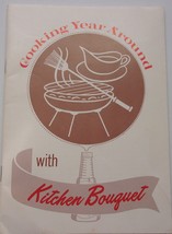 Vintage Cooking Year Round with Kitchen Bouquet Recipe Booklet 1968 - $5.99