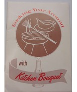 Vintage Cooking Year Round with Kitchen Bouquet Recipe Booklet 1968 - $5.99