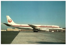 Japan Airlines JAL McDonnell l-Douglas DC8-62Fat LAX Postcard - £12.47 GBP