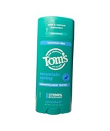 Tom’s of Maine Aluminum Free Deodorant Mountain Spring Scent 3.25oz NEW - $10.92 CAD