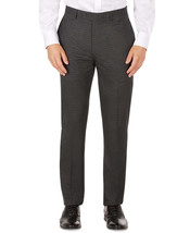 Calvin Klein Men’s Slim-Fit Mini-Check Dress Pants - $35.00