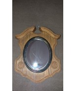 Homco Home Interiors Wall Mirror Faux Wood Colonial  Syroco #2391 Vintag... - €25,79 EUR