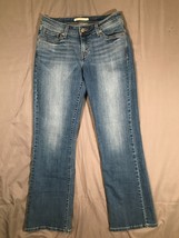 Levi&#39;s 529&#39;s Bootcut Denim Jeans Women&#39;s Size 6 Stretchy Blue 26x29 - £14.48 GBP