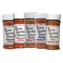 Bone Suckin&#39; Sauce Variety Seasoning &amp; Rub Shakers | 5.8-6.2oz | Mix &amp; Match - £41.68 GBP+