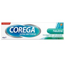 COREGA Denture Adhesive Cream: NEUTRAL  Made in Germany FREE SHIPPING - $203.77 MXN