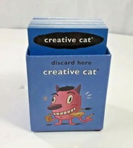 Cranium Board Game Creative Cat Blue Playing Cards Deck Replacement Part... - £5.60 GBP