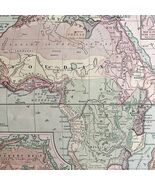 1879 Political Map Of Africa Victorian Atlas Harpers Geography 1st Editi... - $1,459.99 MXN