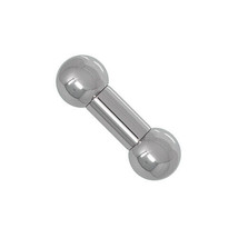 11mm gauge internally threaded Barbell 316L Stainless Steel - $35.27+