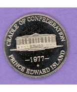 1977 Charlottetown PEI Trade Token or Trade Dollar Provincial House Cres... - £7.95 GBP