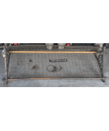 Antique Railroad Luggage Rack NSWR Passenger Train Railway Shelf Towel C... - €292,72 EUR