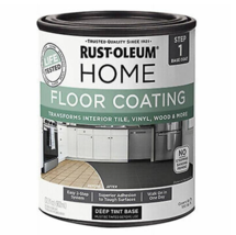 Rust-Oleum Home Flat Dark Tint Base Water-Based Floor Coating Step-1, 30... - £19.44 GBP