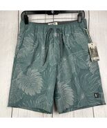 Link Soul Golf Small Tempus Fugit Printed Shorts Green Men New - $69.79 CAD