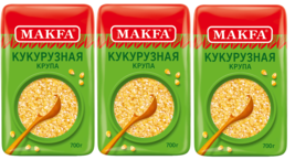 3 PACK CORN GREATS 700G Makfa Made in Russia RF МАКФА Кукурузная крупа - $9.89