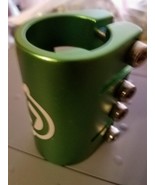 Red Pro Quad Scooter Clamp - Green 31.8 mm - $11.95