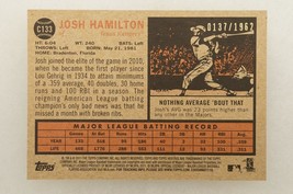 2011 Topps Heritage Josh Hamilton Chrome 137/1962 Minnesota Twins C133 - £3.88 GBP