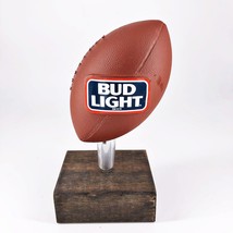 Vintage Bud Light Football Shape NFL Short Shotgun Beer Tap Handle Bar Mancave  - £39.46 GBP