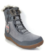 Columbia Women&#39;s Mink Shorty Gray Faux Fur Omni-Heat Waterproof Boots, B... - $79.19