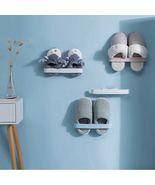 Modern Colorful Wall Shoe Rack Decorative Home Bathroom Kitchen Self Adh... - $4.94 CAD+