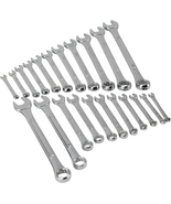 22Pc Combination Wrenches Set (Metric and Standard Sizes) with Organizer... - $36.59