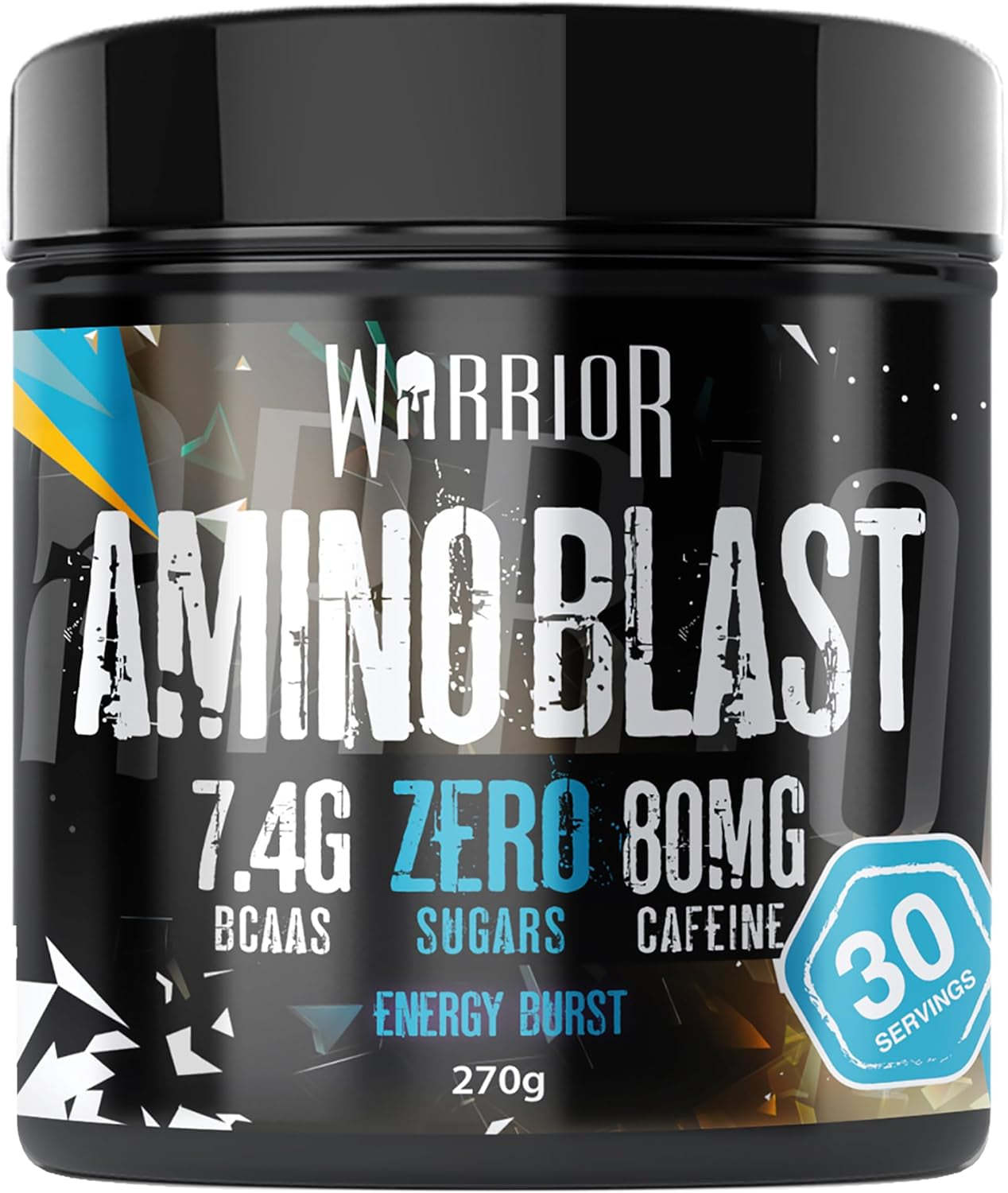 Warrior Amino Blast 270G – BCAA Powder – Branched Chain Amino Acids Supp... - $20.98+