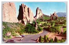 View from the South Garden of the Gods Colorado CO UNP DB Postcard Z4 - £2.32 GBP