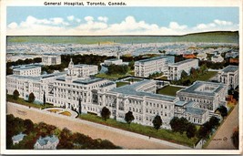 General Hospital Toronto Ontario Canada UNP Unused WB Postcard L12 - £2.29 GBP