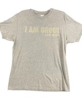 Marvel “I Am Groot” T Shirt- Men’s Size Large- Olive Guardians Of The Galaxy - $18.81