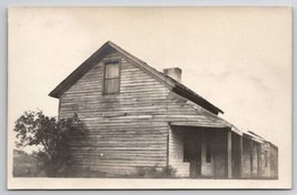 RPPC Old Wood Plank House With Porch c1910 Real Photo Postcard M26 - $7.95