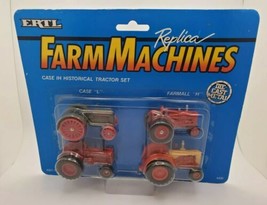 ERTL Replica Farm Machines Case IH Historical Tractor Set NOS! Four Trac... - £19.62 GBP